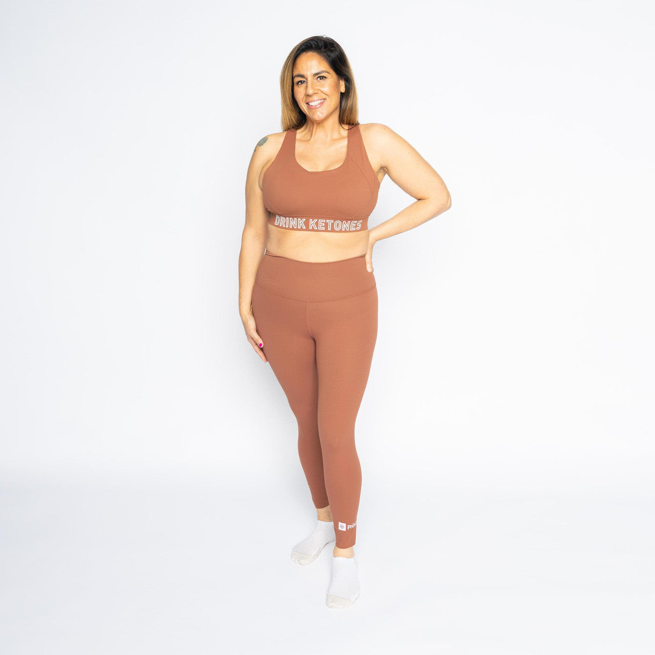 Pruvit on Ketones Leggings *Butter Brown*