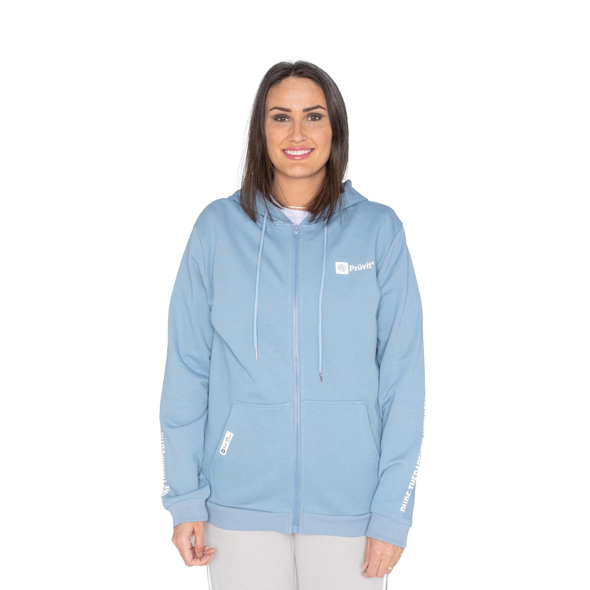 Blue Without My PTKs *Zip-Up Hoodie*