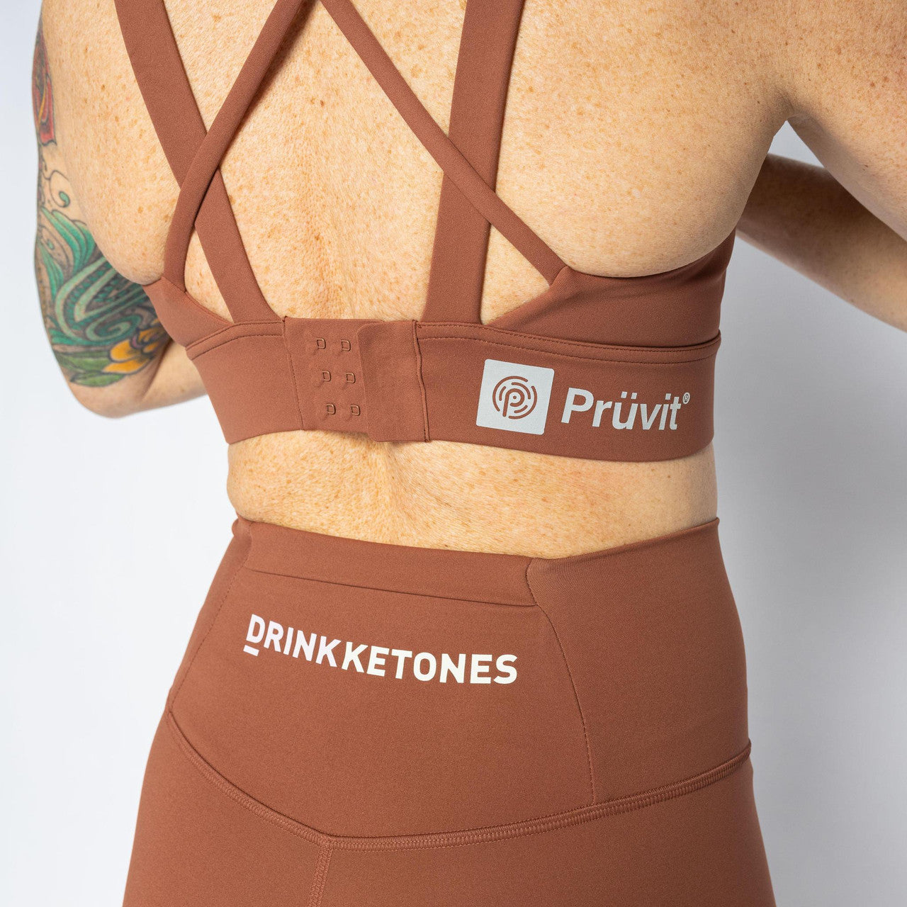 Drink Ketones Sports Bra *Brown Butter*