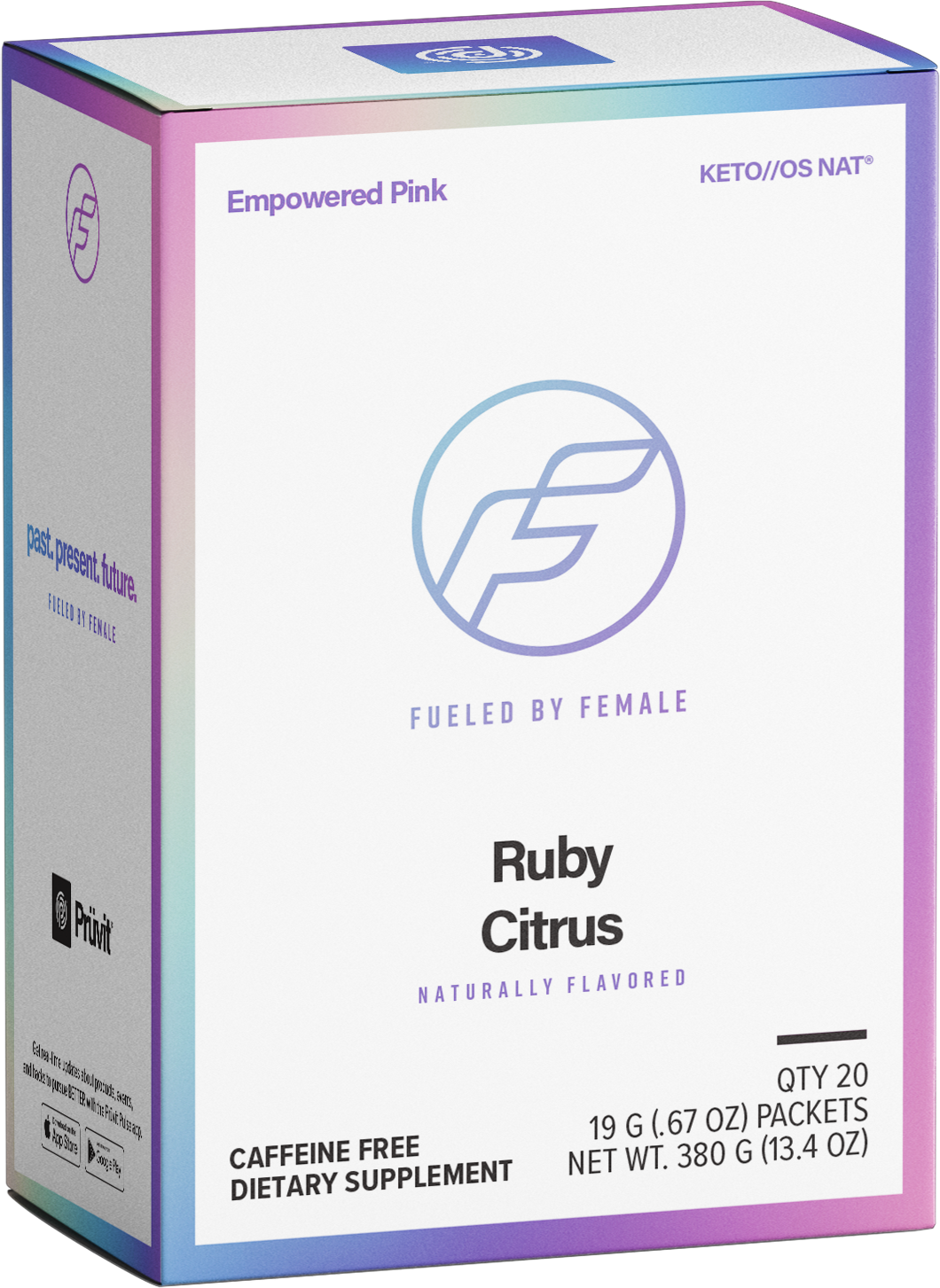 KETO//OS NAT® Fueled by Female Ruby Citrus