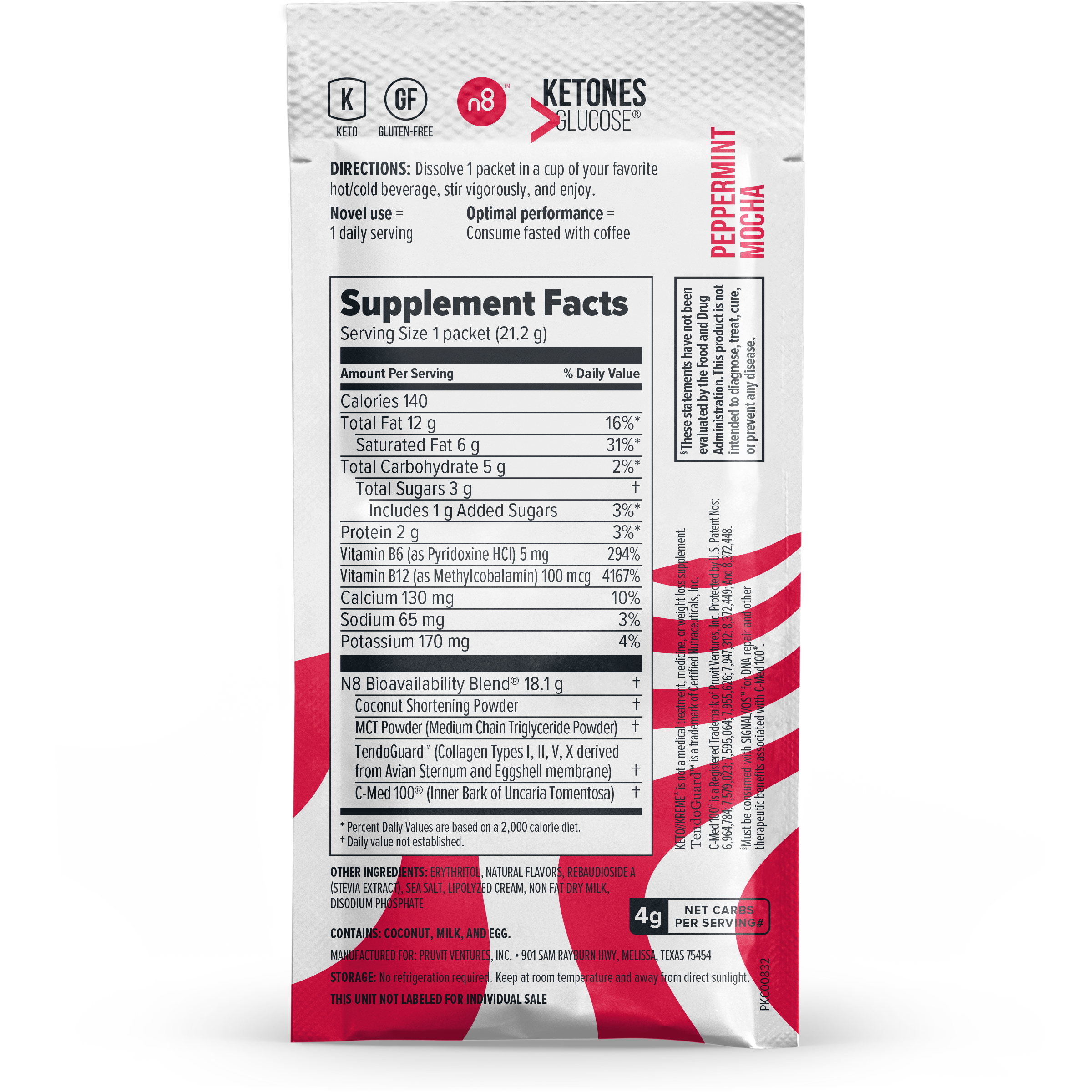 KETO//KREME® Peppermint Mocha