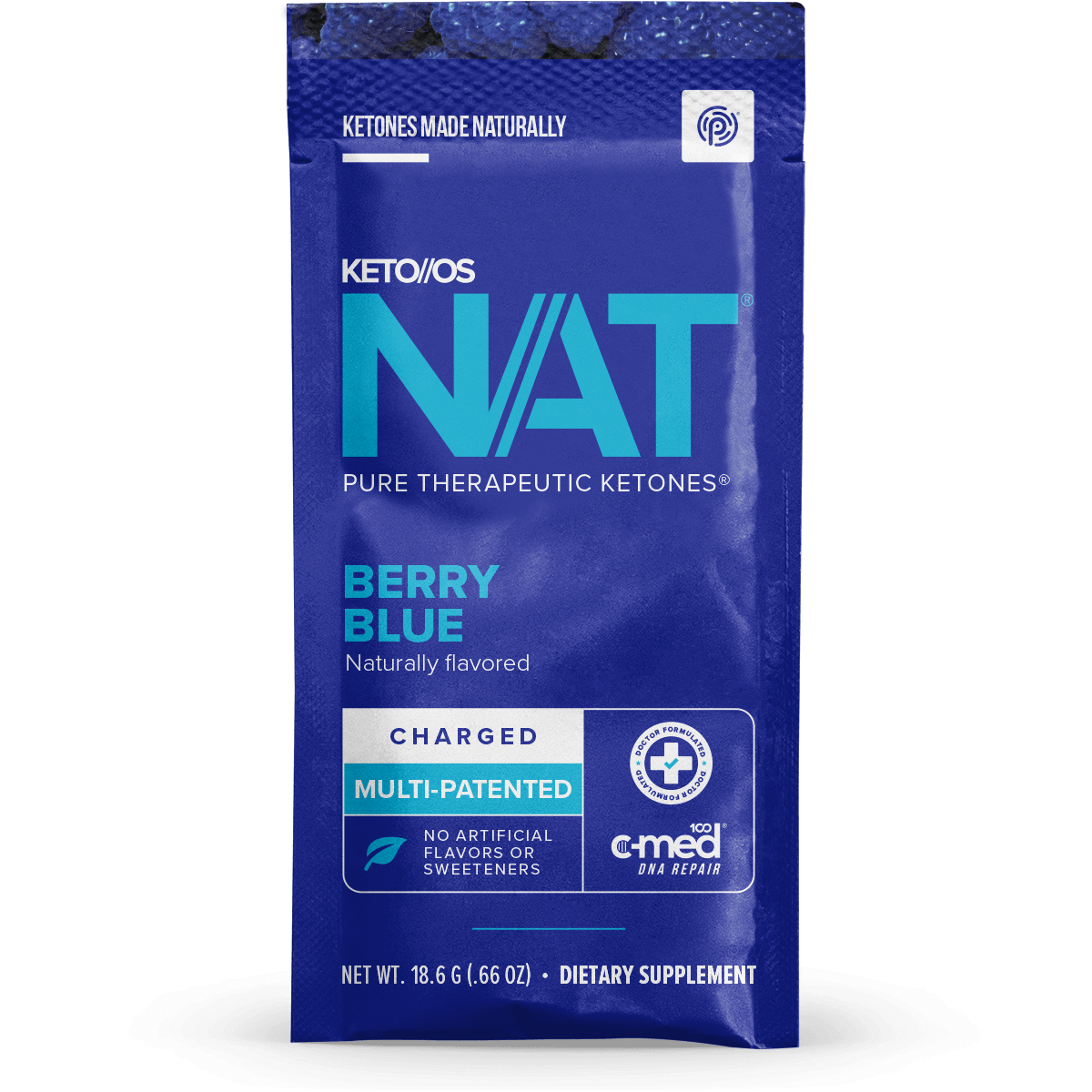 KETO//OS NAT® Berry Blue