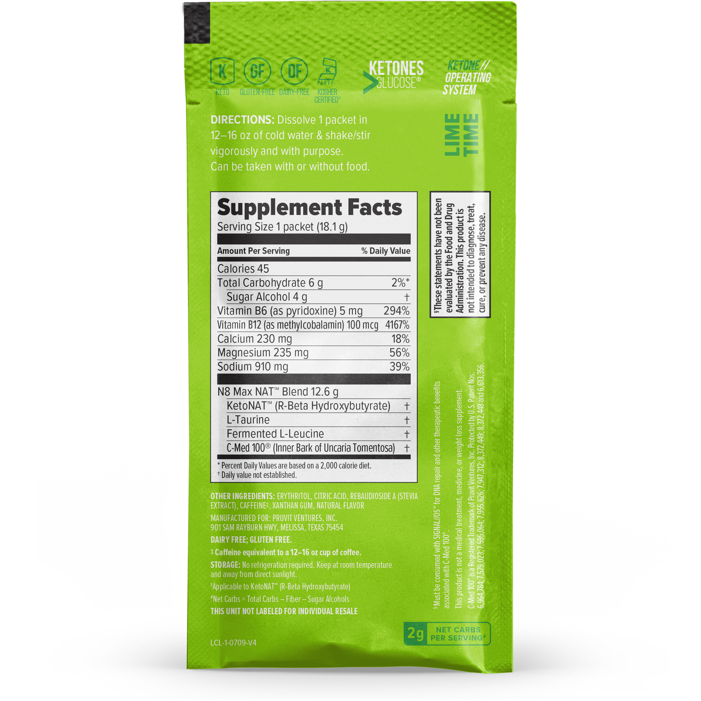 KETO//OS NAT® Lime Time