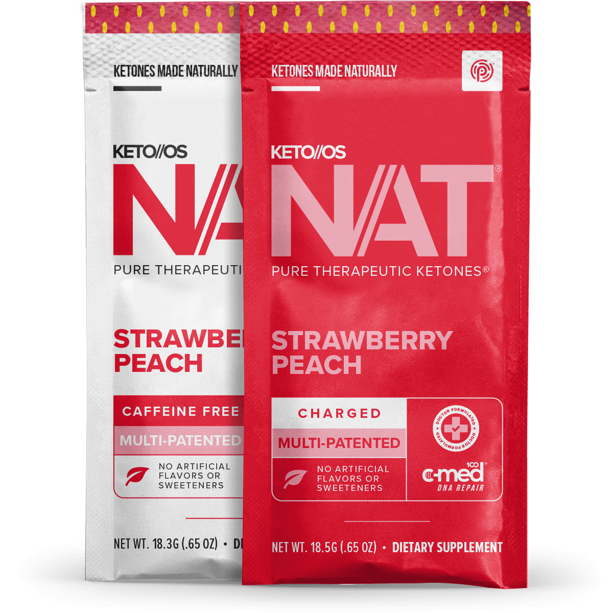 KETO//OS NAT® Fraise Pêche