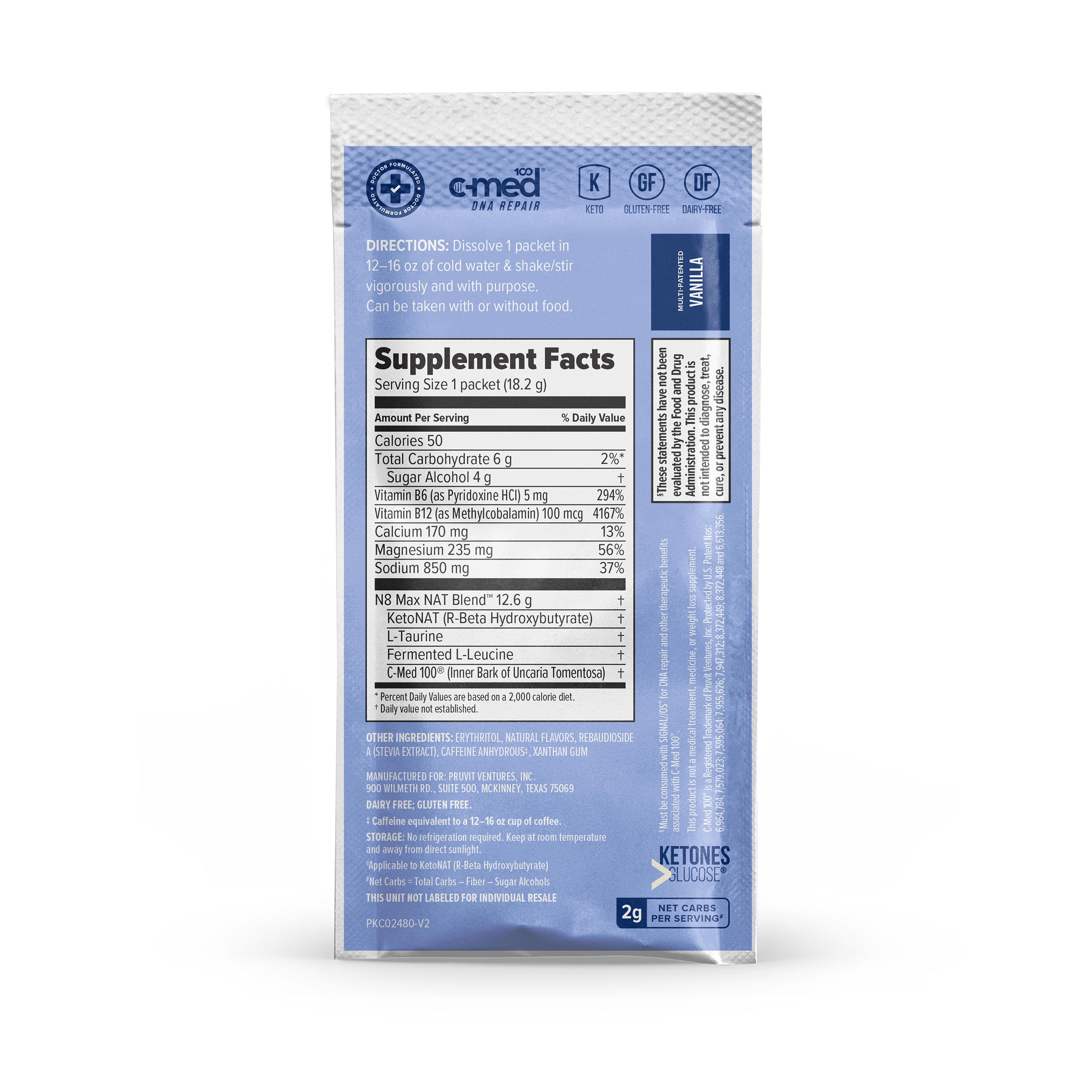 KETO//OS NAT® Vanilla