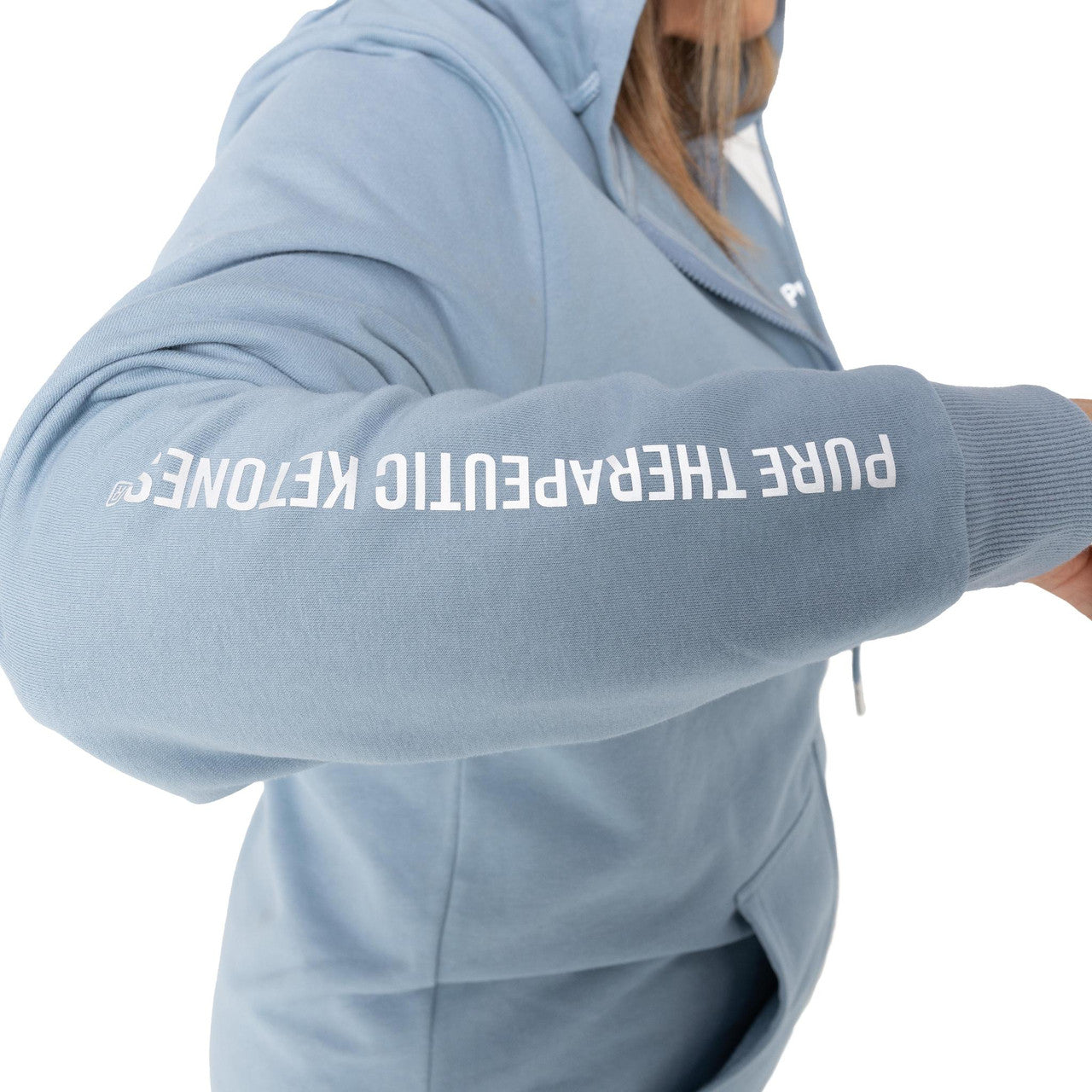 Blue Without My PTKs *Zip-Up Hoodie*