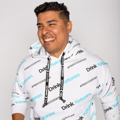 It's a wrap! Drink Ketones Pull over Hoodie *2 color options*