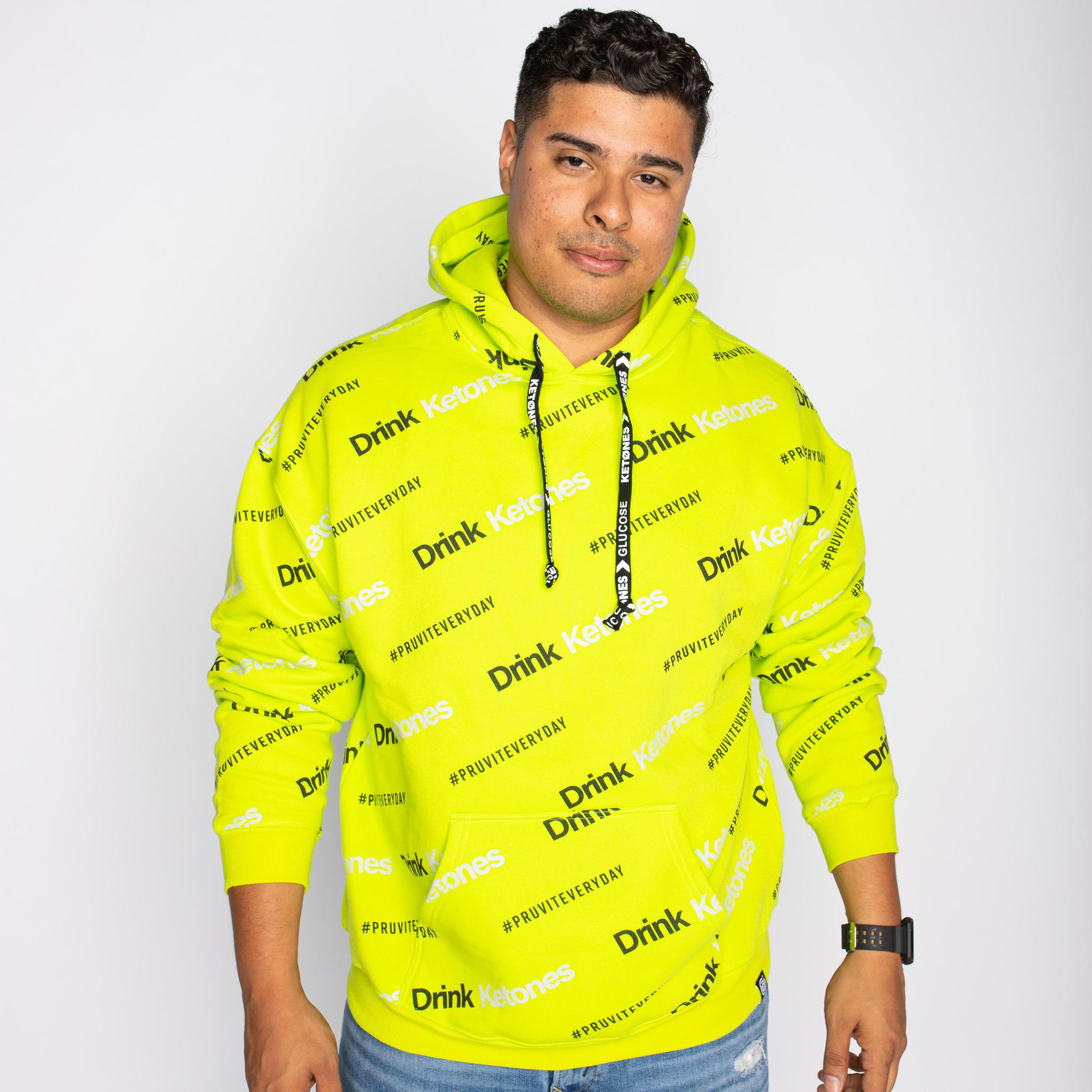 It's a wrap! Drink Ketones Pull over Hoodie *2 color options*