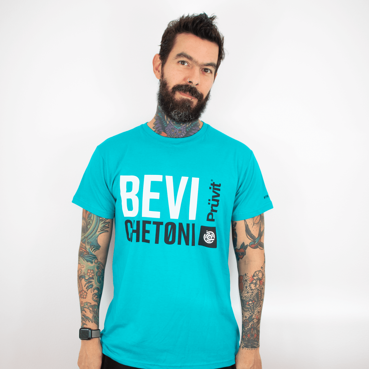 Italiano - Bevi Chetoni Camiseta *Turquesa *