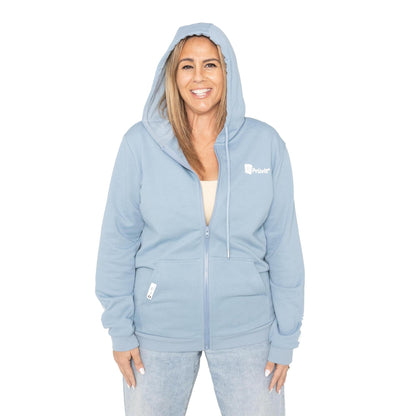 Blue Without My PTKs *Zip-Up Hoodie*