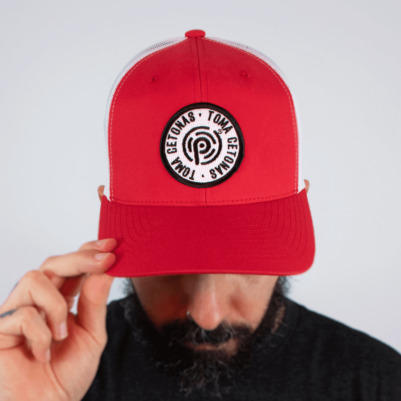 Toma Cetonas Baseball Hat *Red//White*