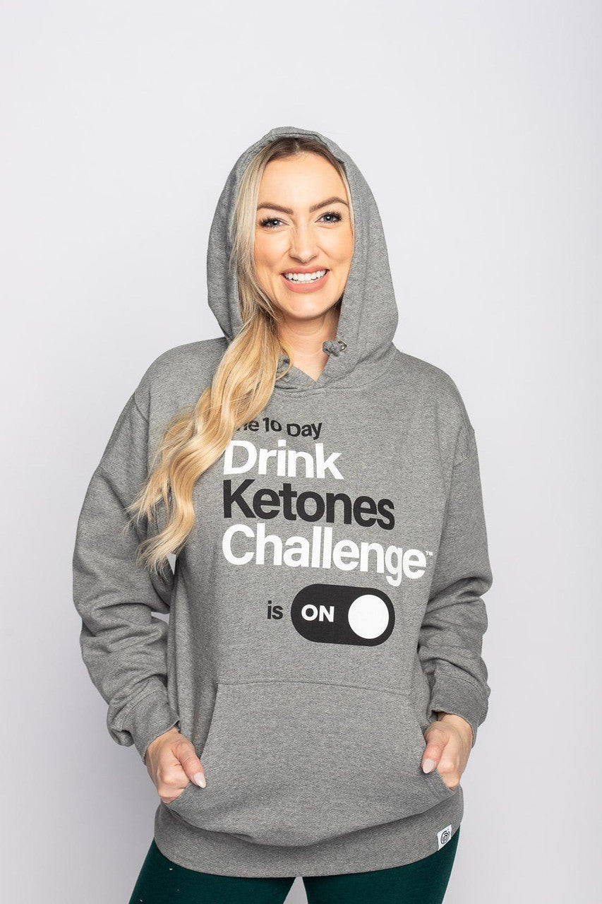 Gray 10 días de bebida Ketones Ketones Challenge Capesta