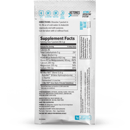 Keto // OS Nat® Berry Blue