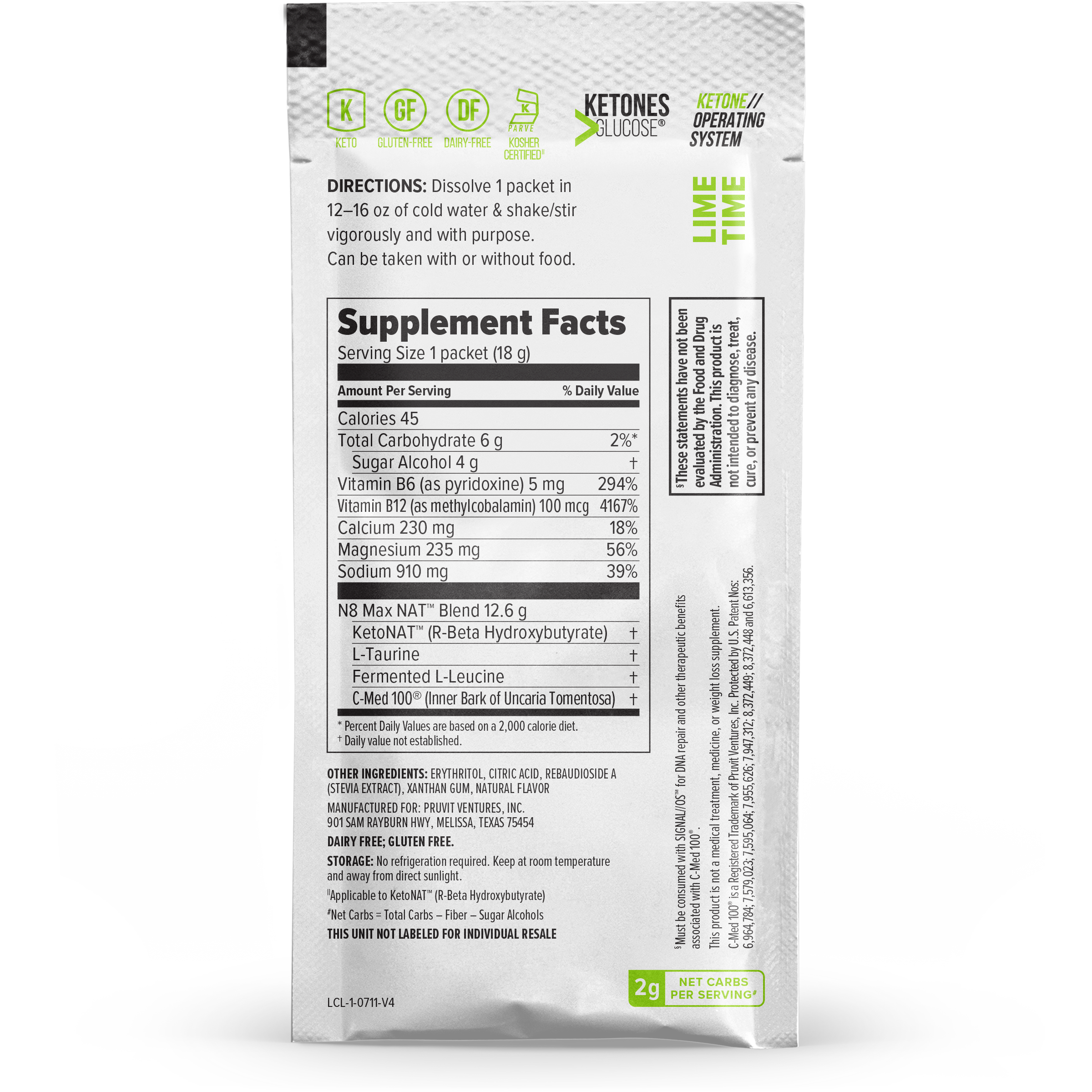 KETO//OS NAT® Lime Time