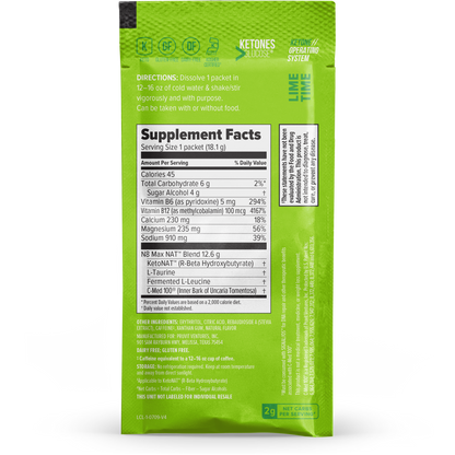 KETO//OS NAT® Lime Time