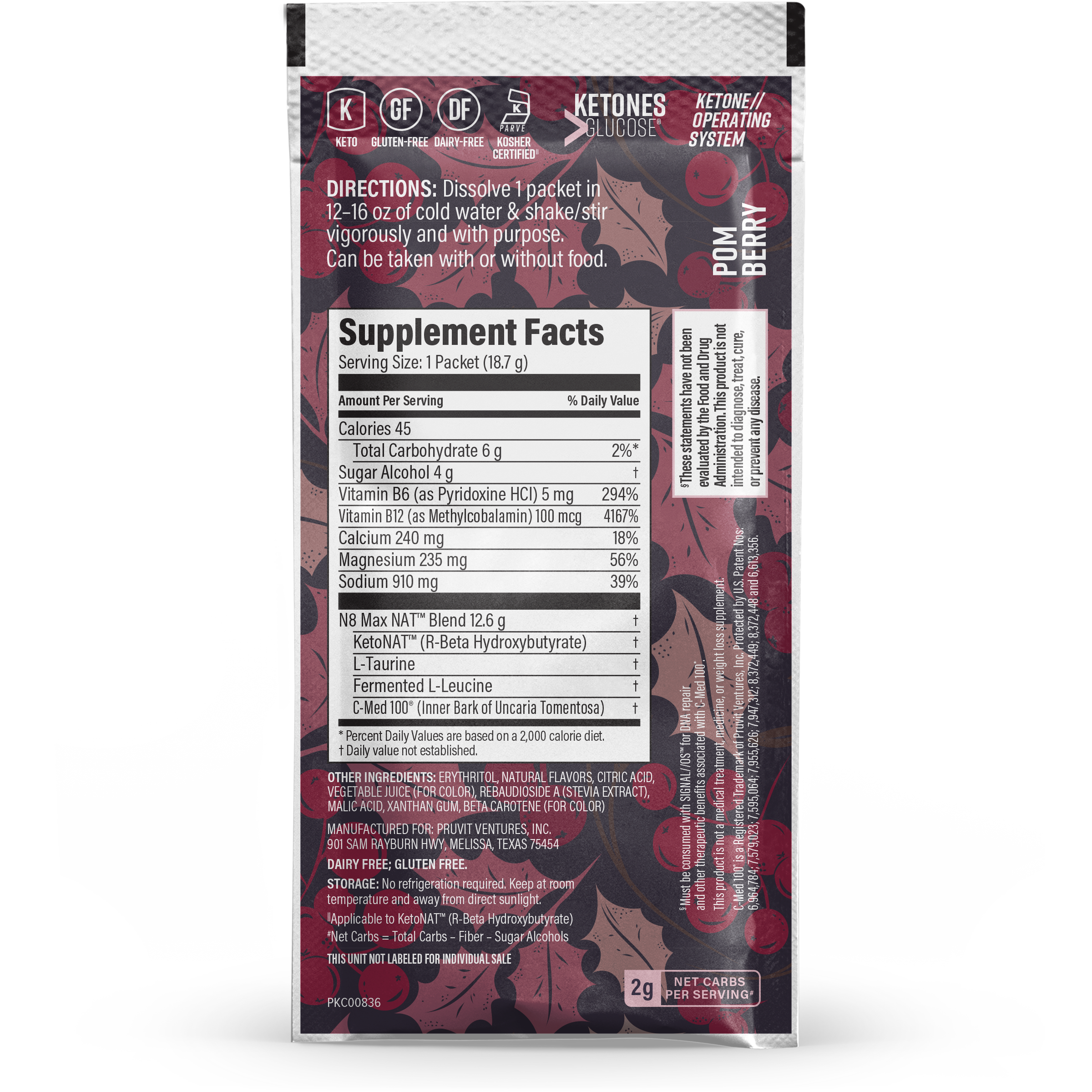 KETO//OS NAT® Pom Berry