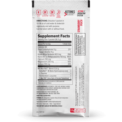 Keto // OS Nat® Strawberry Peach