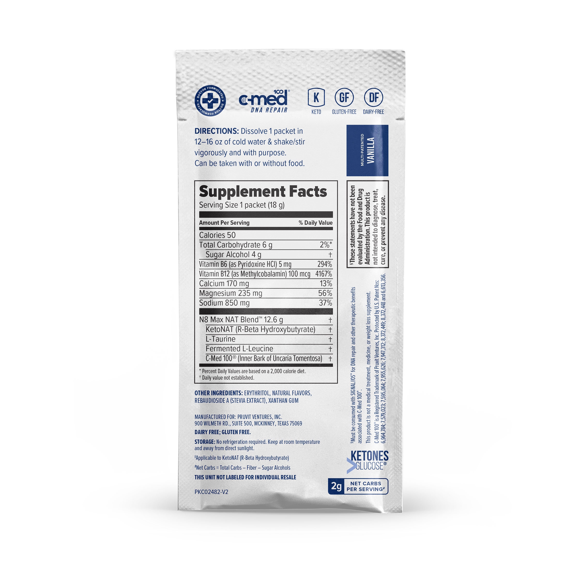 KETO//OS NAT® Vanilla