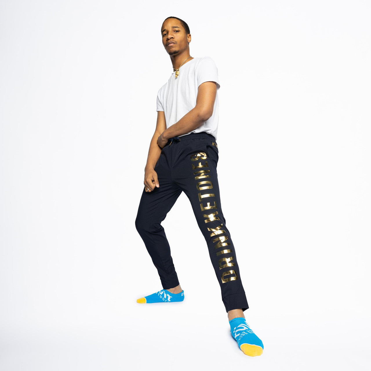 Drink Ketones Joggers - Aqua // Black